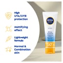 NIVEA UV FACE SHINE CONTROL SUNSCREEN CREAM SPF50+ 50ML thumbnail 5