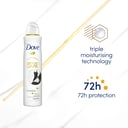 DOVE WOMEN ANTIPERSPIRANT ADVANCED INVISIBLE DRY 250ML thumbnail 4