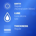 DUREX REGULAR CONDOMS 10 PACK thumbnail 5