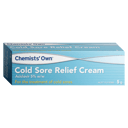 CHEMISTS OWN COLD SORE CREAM 5G thumbnail 1