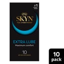 SKYN FEEL EVERYTHING CONDOMS EXTRA LUBE 10 PACK thumbnail 10