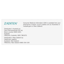 ZADITEN PRESERVATIVE FREE ALLERGY EYE DROPS 0.4ML 20 PACK thumbnail 7