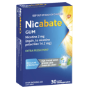 NICABATE EXTRA FRESH 2MG GUM 30 PACK thumbnail 1