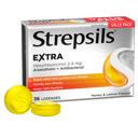 STREPSILS EXTRA HONEY & LEMON 36 LOZENGES thumbnail 1