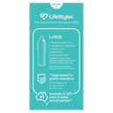 LIFESTYLES CONDOMS LARGE 10 PACK thumbnail 4