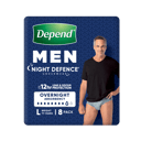 DEPEND MEN ADVANCED PROTECTION N/DEF UNDERWEAR 9D LARGE 8 PACK thumbnail 2