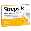 STREPSILS HONEY & LEMON 16 LOZENGES thumbnail 8
