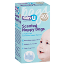 BABY U SCENTED NAPPY BAGS 200 PACK thumbnail 1