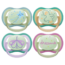 AVENT SOOTHER ULTRA AIR NIGHT 0-6MTHS 2 PACK thumbnail 2