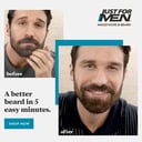 JUST FOR MEN MOUSTACHE & BEARD DARK BROWN thumbnail 7