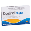 CODRAL NIGHTIME PE COLD&FLU 24 TABLETS thumbnail 1