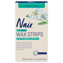 NAIR EASIWAX WAX STRIPS MINI FACE & SENSITIVE AREAS 20 PACK thumbnail 1