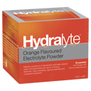 HYDRALYTE POWDER SACHETS ORANGE 10 PACK thumbnail 1