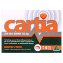 CARTIA ASPIRIN 100MG 28 TABLET thumbnail 2