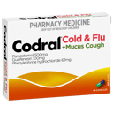 CODRAL PE COLD & FLU MUCUS COUGH 48 CAPSULES thumbnail 1