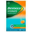BEROCCA HYDRATE EFFERVESCENT ORANGE 20 TABLETS thumbnail 4