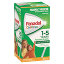 PANADOL CHILDREN 1 YEARS - 5 YEARS ORANGE SUSPENSION 100ML thumbnail 1