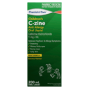 CHEMISTS OWN CHILD C-ZINE ALLERGY & HAYFEVER LIQUID  200ML thumbnail 2
