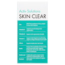 NATURES WAY ACTIVE SOLUTIONS SKIN CLEAR 60 TABLETS thumbnail 4