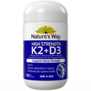 NATURES WAY VITAMIN K2 + D3 30 CAPSULES thumbnail 1