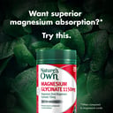 NATURES OWN MAGNESIUM GLYCINATE 1150MG 200 TABLETS thumbnail 3