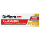 DIFFLAM PLUS ANAESTHETIC HONEY & LEMON SUGAR FREE 16 LOZENGES thumbnail 3