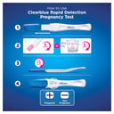 CLEARBLUE VISUAL RAPID PREGNACY TEST 1 PACK thumbnail 9