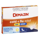 DEMAZIN DAY & NIGHT COLD & FLU PE 24 TABLETS thumbnail 1