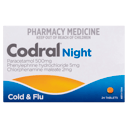 CODRAL NIGHTIME PE COLD&FLU 24 TABLETS thumbnail 2