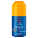 NIVEA KIDS CARING SUNSCREEN SPF50+ ROLL ON 65ML thumbnail 1