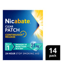 NICABATE STEP 1 21MG CLEAR PATCH 14 PACK thumbnail 9