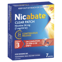 NICABATE STEP 3 7MG CLEAR PATCH 7 PACK thumbnail 1
