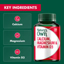 NATURES OWN CALCIUM MAGNESIUM & VITAMIN D3 120 TABLETS thumbnail 5