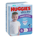 HUGGIES ULTRADRY NAPPY PANTS JUNIOR BOY 24 PACK thumbnail 8