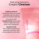 MCO BEAUTY HYDRATE BALANCING HYALURONIC CREAM CLEANSER 150ML thumbnail 3
