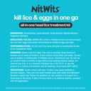NITWITS HEAD LICE ALL IN ONE TREATMENT 120ML thumbnail 8