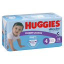 HUGGIES ULTRADRY NAPPY PANTS TODDLER BOY 29 PACK thumbnail 1