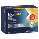 NICABATE GUM REGULAR EXTRA FRESH MINT 4MG 200 PACK thumbnail 1