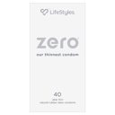 LIFESTYLES ZERO CONDOMS 40 PACK thumbnail 3