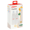 PIGEON BOTTLE SLIM NECK PERISTALTIC PP 240ML 2 PACK thumbnail 1