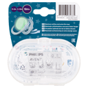 AVENT SOOTHER ULTRA AIR NIGHT GLOW 18MTHS+ 2 PACK thumbnail 2