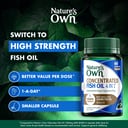 NATURES OWN CONCENTRATED FISH OIL 4 IN 1 60 CAPSULES thumbnail 6
