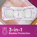 POISE 3-IN-1 PADS EXTRA PLUS 5D 10 PACK thumbnail 5