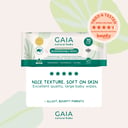 GAIA BABY WIPES NATURAL BIODEGRADABLE WATER + CERAMIDES 70 PACK thumbnail 10