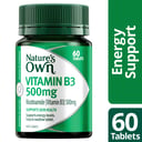 NATURES OWN VITAMIN B3 500MG 60 TABLETS thumbnail 3