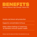 SWISSE ULTIBOOST HIGH STRENTH VITAMIN B12 60 TABLETS thumbnail 3