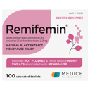 REMIFEMIN MENOPAUSE SYMPTOM RELIEF 100 TABLETS thumbnail 2