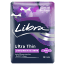 LIBRA PADS ULTRA THIN GOODNIGHTS WINGS 10 PACK thumbnail 2