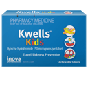 KWELLS KIDS TRAVEL SICKNESS PREVENTION 12 TABLETS thumbnail 1