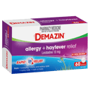 DEMAZIN ALLERGY + HAYFEVER 60 TABLETS thumbnail 1